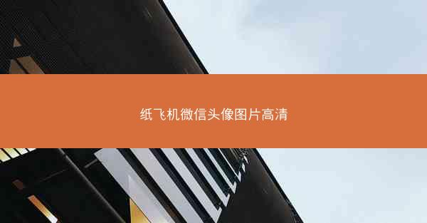 纸飞机微信头像图片高清