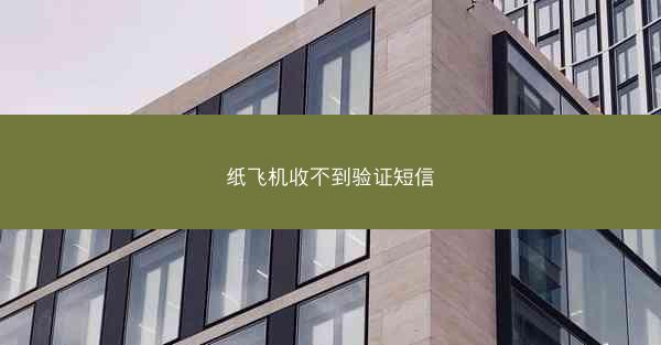 纸飞机收不到验证短信