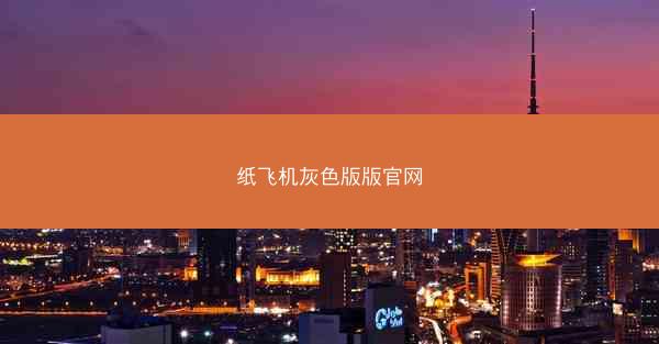 纸飞机灰色版版官网
