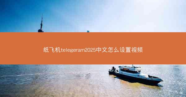 纸飞机telegeram2025中文怎么设置视频