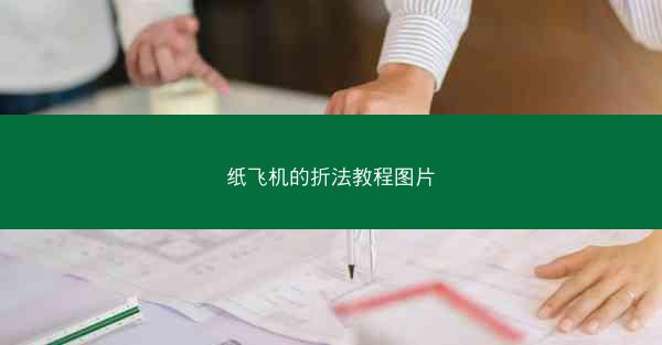 纸飞机的折法教程图片