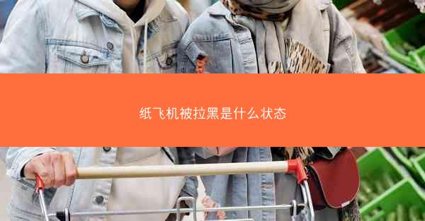 纸飞机被拉黑是什么状态