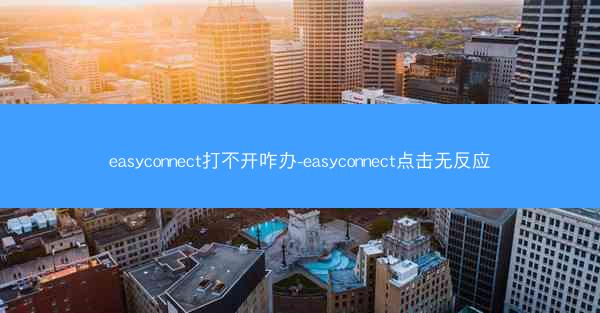 easyconnect打不开咋办-easyconnect点击无反应