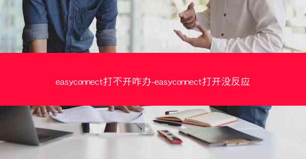 easyconnect打不开咋办-easyconnect打开没反应